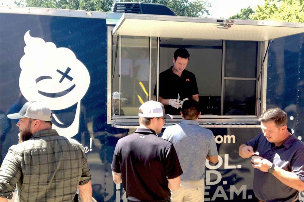 Taking a Break With Some Boozy Ice Cream Cherry Coatings
