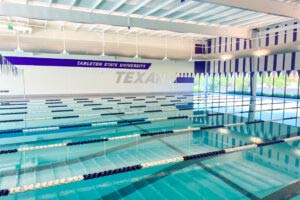 Tarleton State University Aquatics Facility Painted by Cherry Coatings in Texas
