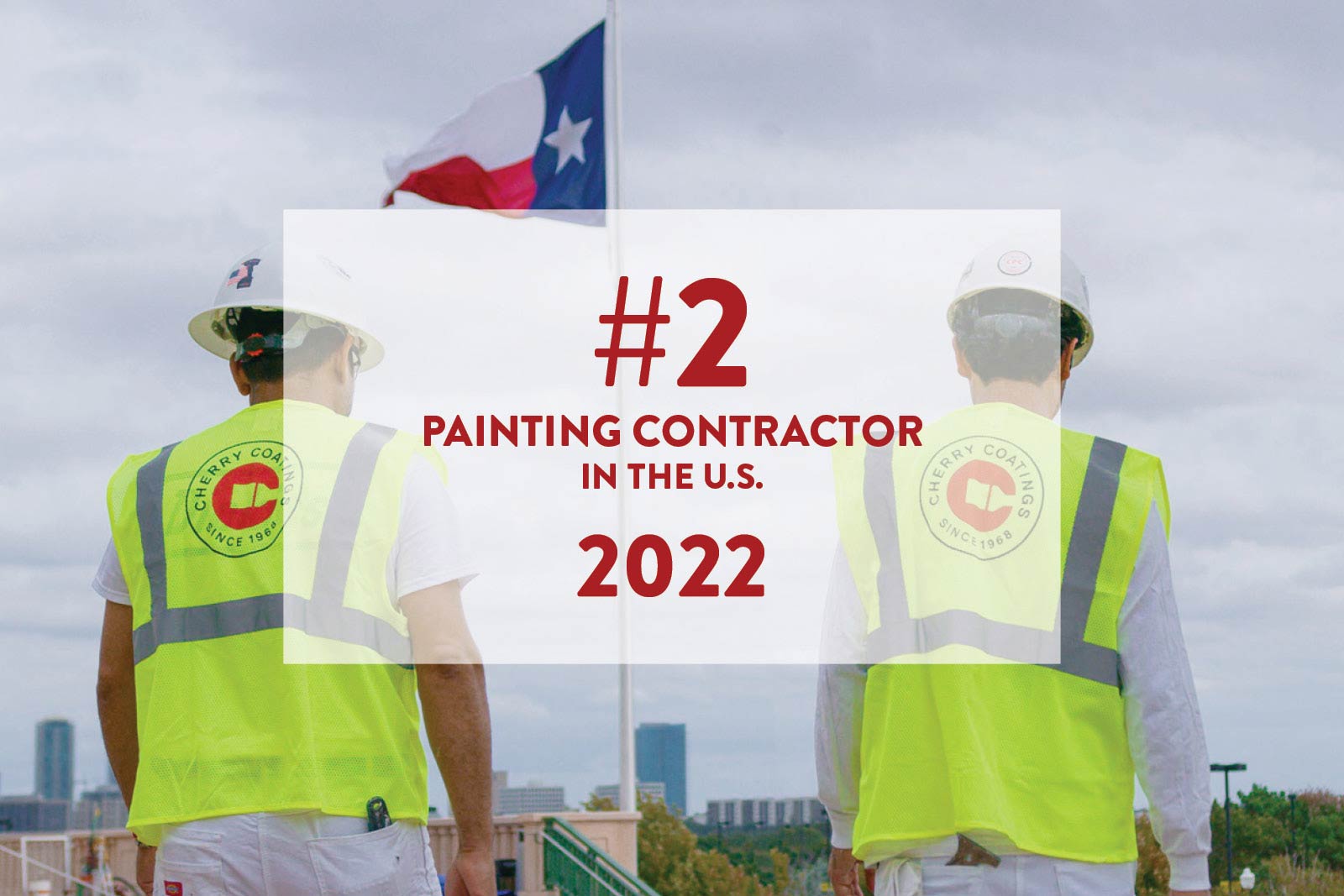 Cherry Coatings Named 2nd Largest Paint Contractor in the US