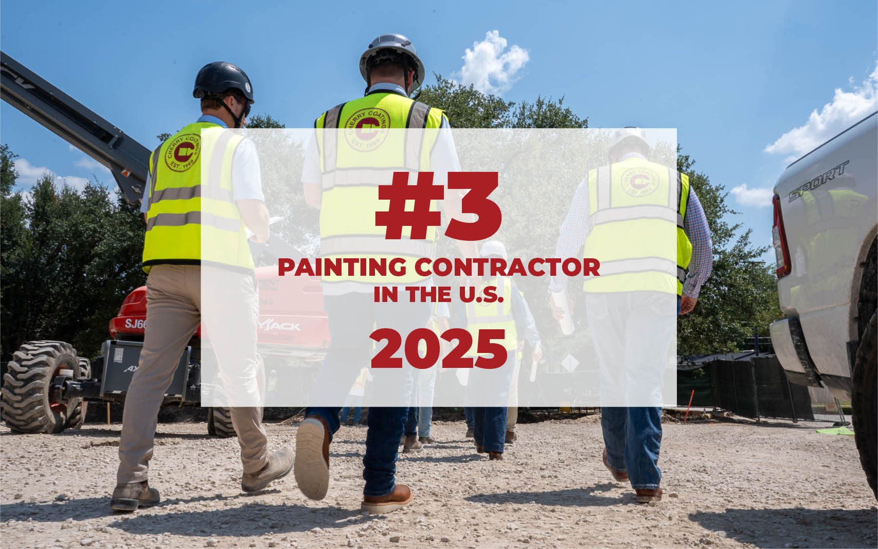 Cherry Coatings Listed As 3rd Largest Painting Contractor 2025